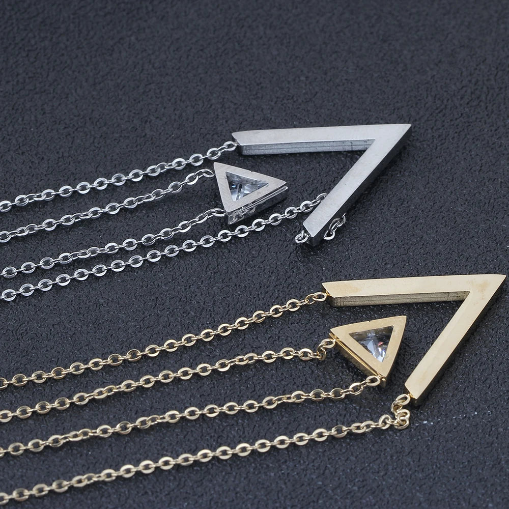 Lumi V-Charm Necklace