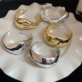Sculpture Wave Cuff