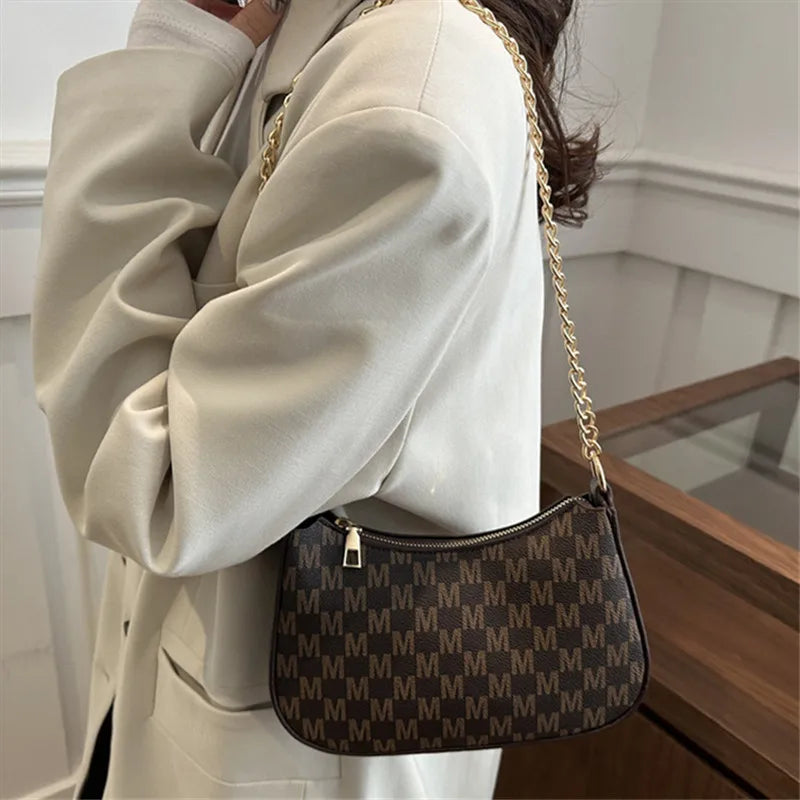 Serenity Monogram Shoulder Bag