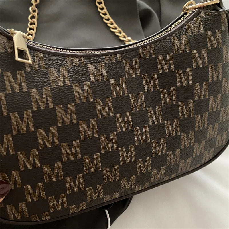 Serenity Monogram Shoulder Bag