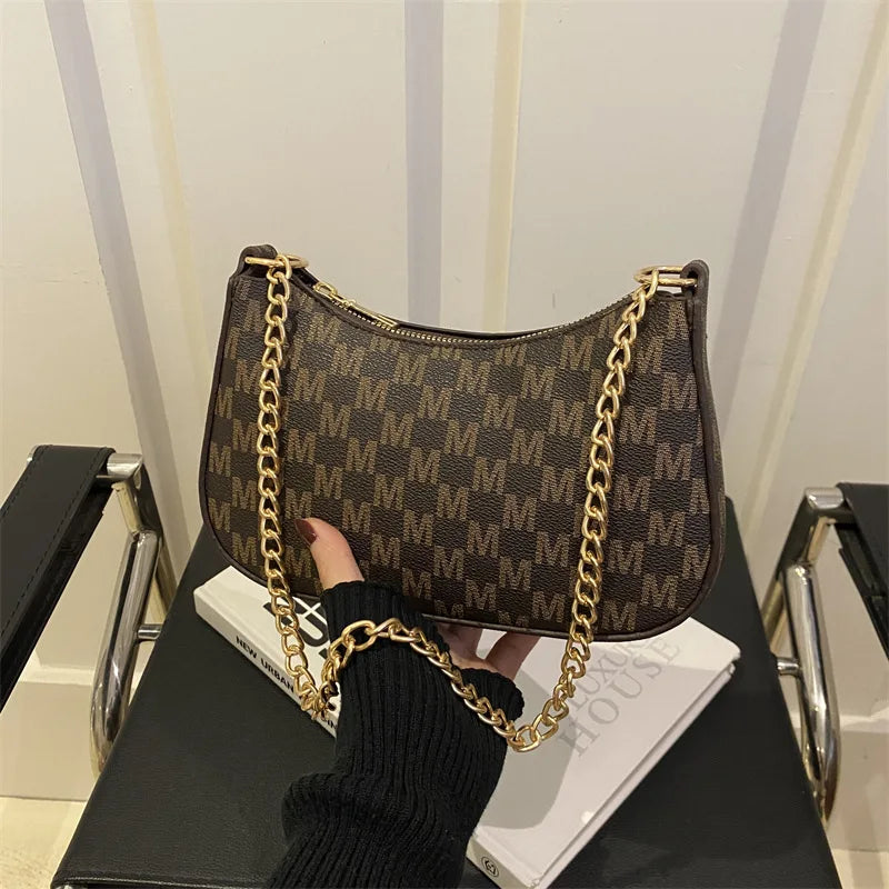 Serenity Monogram Shoulder Bag