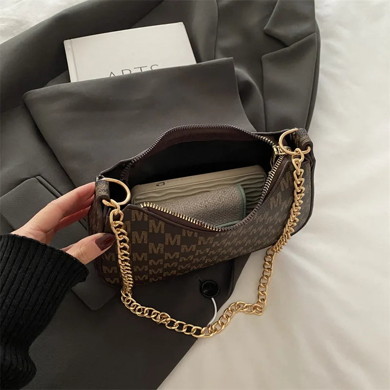 Serenity Monogram Shoulder Bag