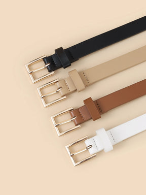 LuxeTrio Classic Belt Set