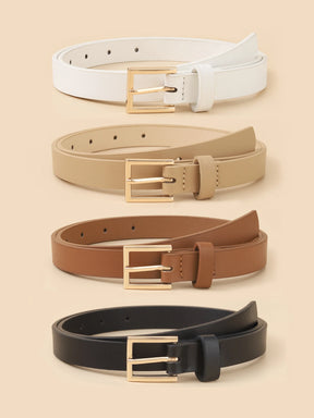 LuxeTrio Classic Belt Set