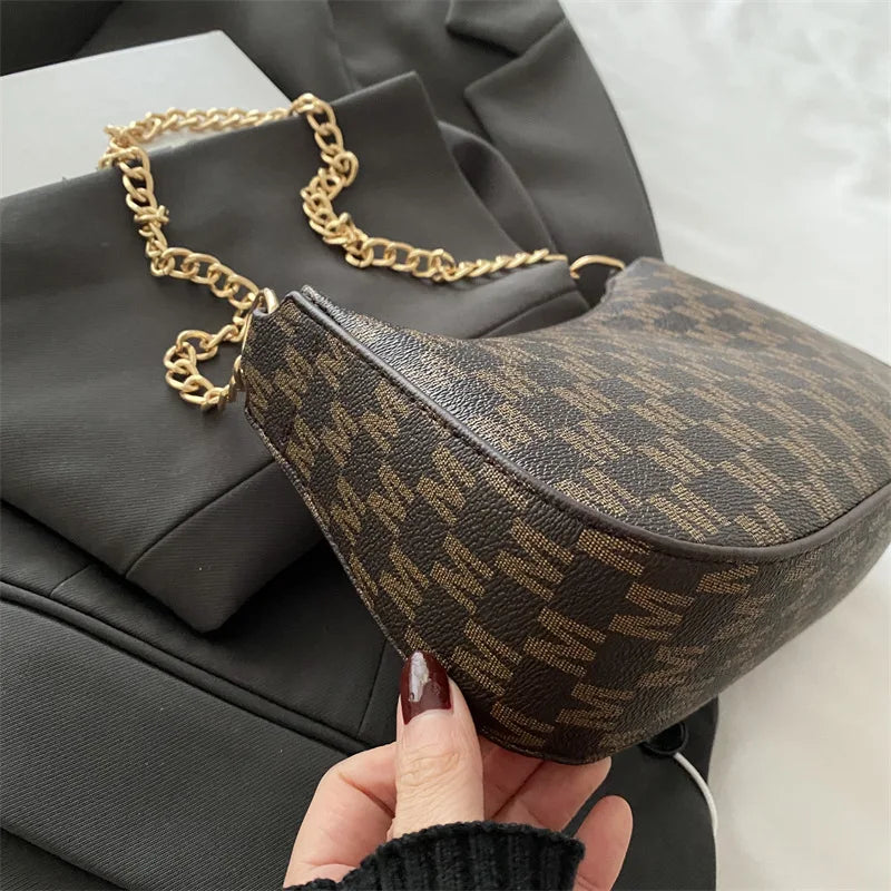 Serenity Monogram Shoulder Bag
