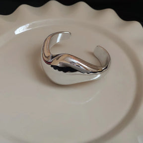 Sculpture Wave Cuff