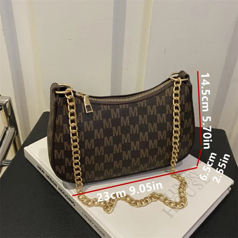 Serenity Monogram Shoulder Bag